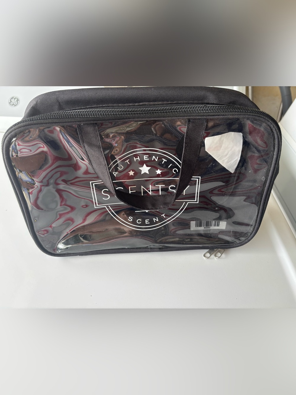Scentsy Clear Tester Bag- Black